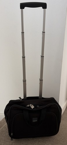Tripp black wheeled holdall - wheeled,