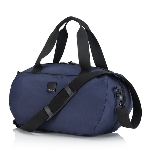Tripp retro navy holdall - retro,