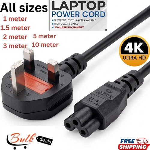 Pin plug iec clover lead - plug, c5